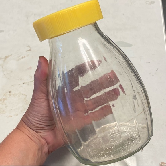 Vintage Ribbed Canister Jar - Picture 4 of 4